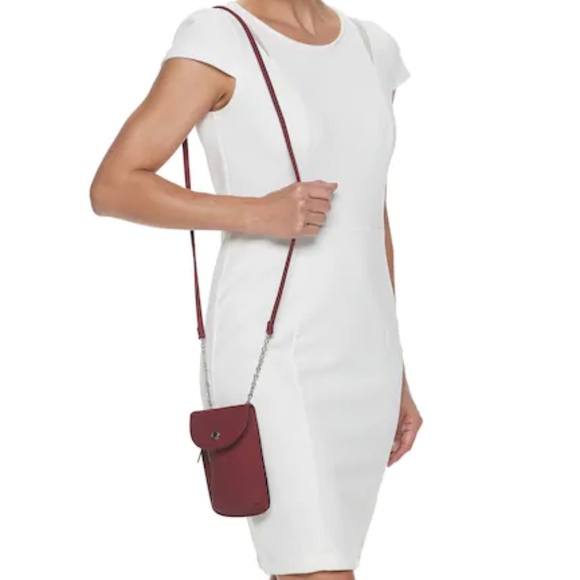 APT 9 RED Only Left SNAKE Print Crossbody Wallet/Cell Bag BNWT - Picture 2 of 8